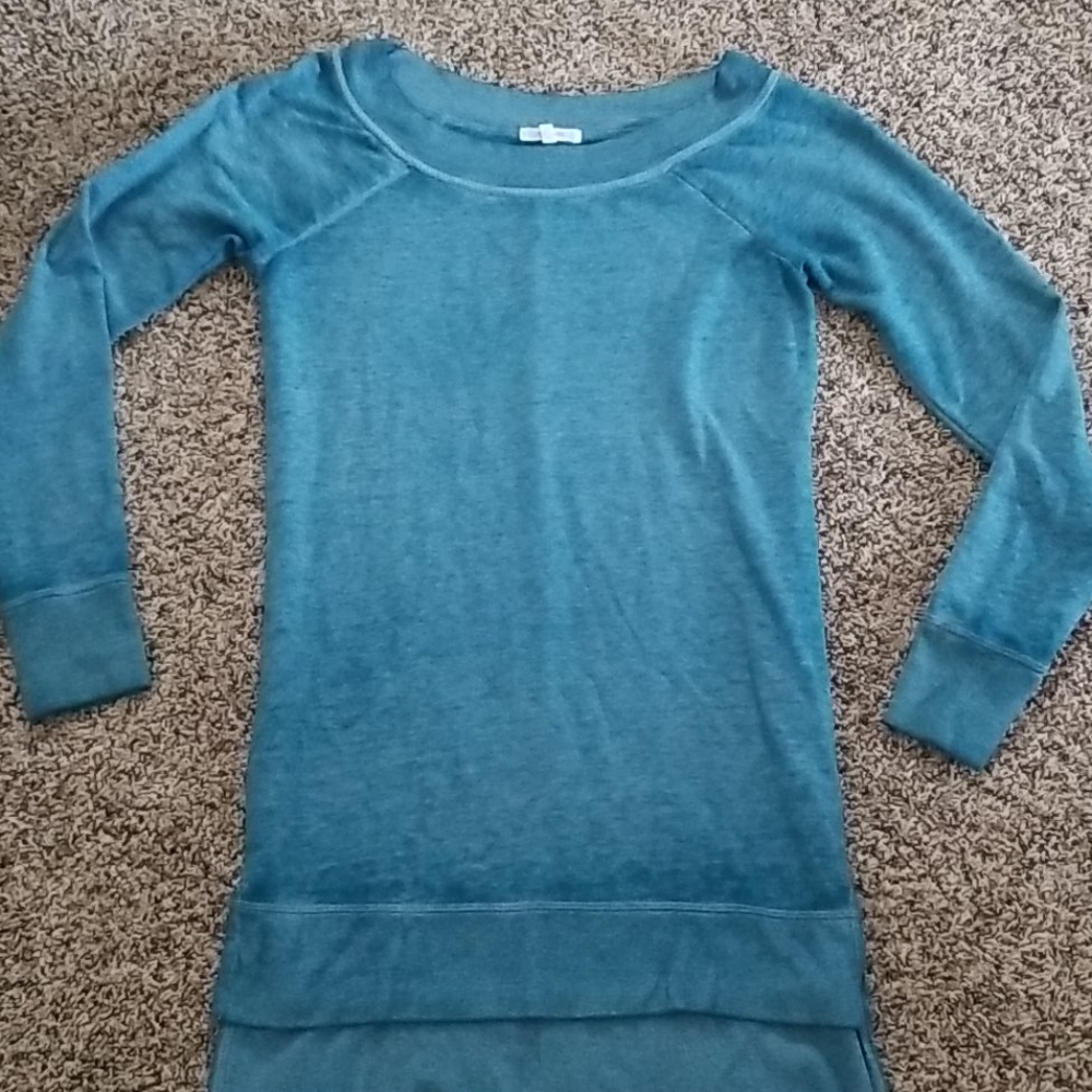 Maurice blue teal tunic